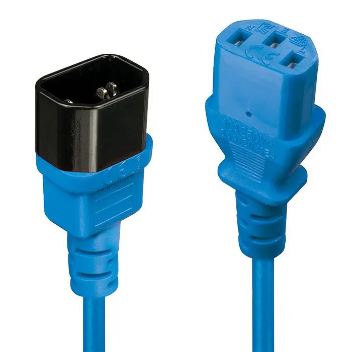 Extension Cable IEC Blue 0.5m